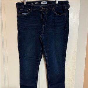 Sonoma Women's Deep Indigo Skinny Jeans